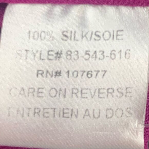 Alice + Olivia Silk Dress Fuchsia - Picture 6 of 7